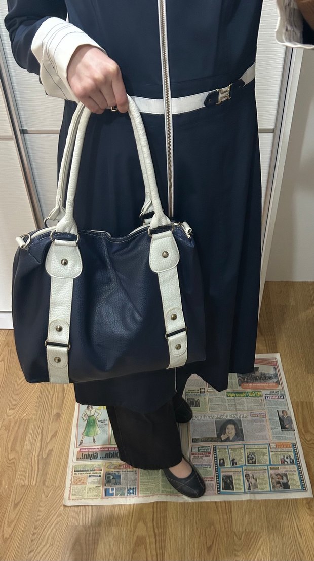 Lacivert Pardesü Kap - Görsel 3