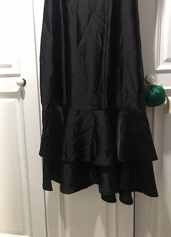 Saten elbise - Görsel 2