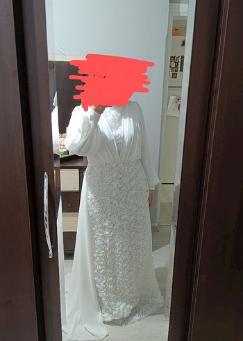 gelinlik nişanlık nikah elbisesi - Görsel 5