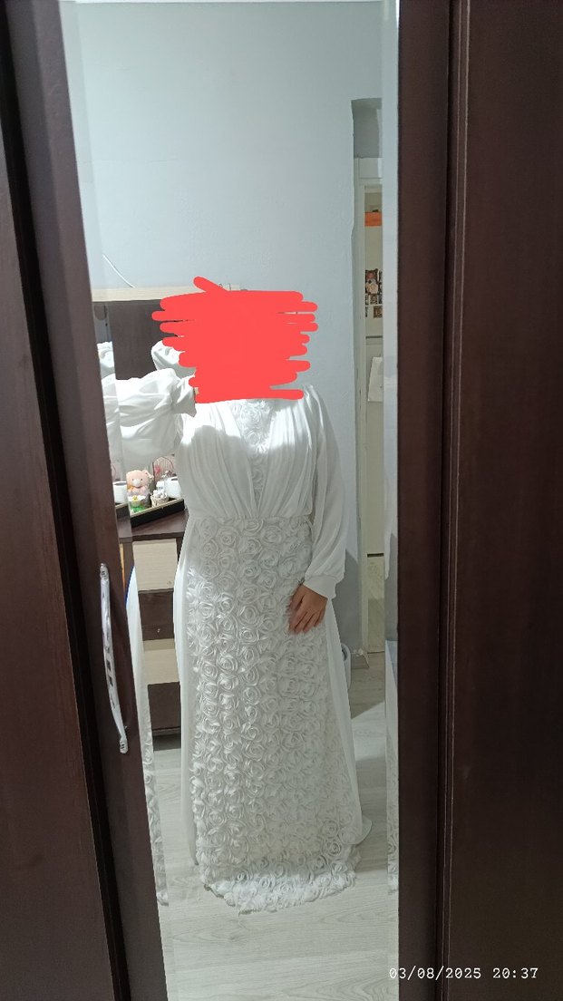 gelinlik nişanlık nikah elbisesi - Görsel 2