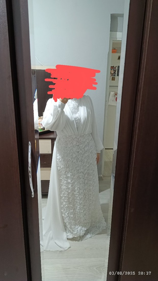 gelinlik nişanlık nikah elbisesi - Görsel 5