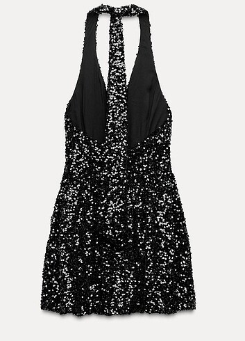 Zara Zara Balon Pullu Elbise