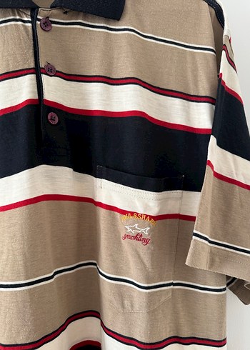 Paul&shark çizgili tshirt - Görsel 2