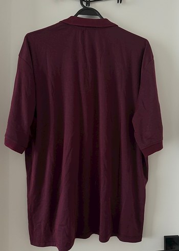 Bordo Kısa Kollu Erkek Polo Tişört - Görsel 2