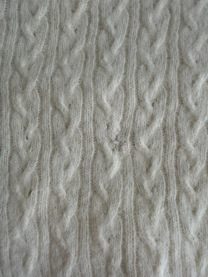 Angora krem kazak - Görsel 5