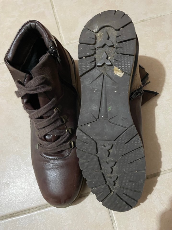 Kahverengi Deri Erkek Bot - Görsel 4