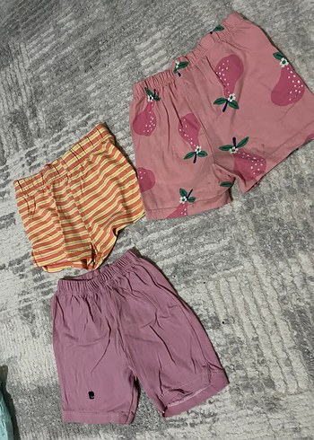 Kız Çocuk Basic Şort Seti - Görsel 2