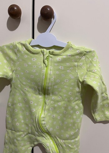 Fermuarlı Yeşil Bebek Tulum - Görsel 2