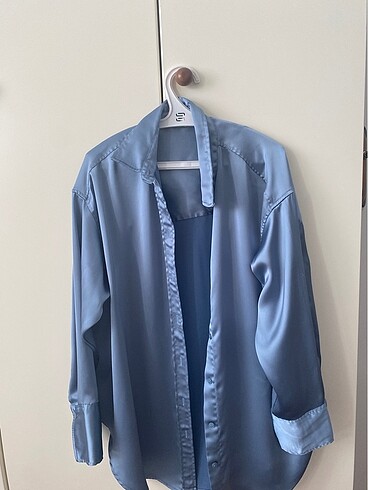 H&M saten gömlek