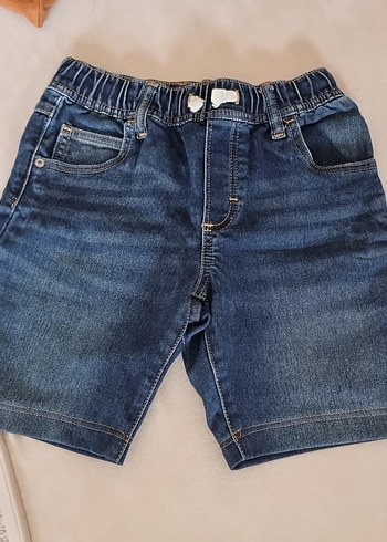 Gap Koyu Mavi Denim Cocuk Sort