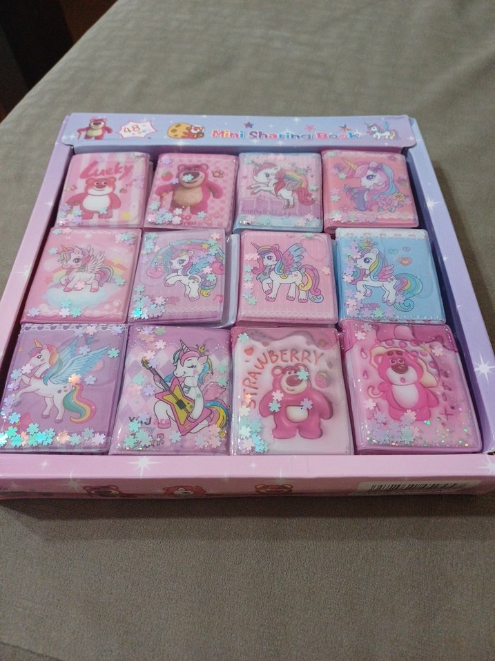 sulu kapak mini sticker defter - Görsel 2