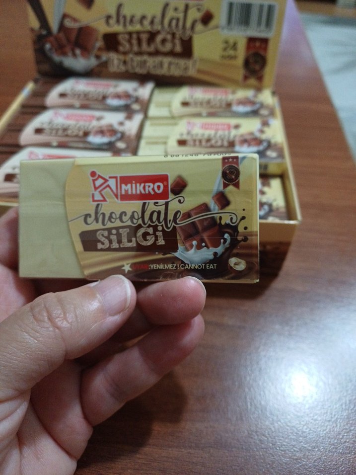 Mikro Çikolata Görünümlü Silgi - Görsel 4