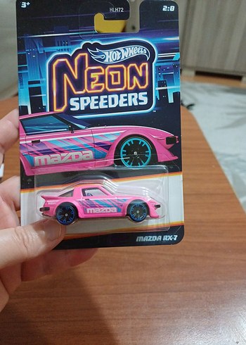 Renkli Neon Speeders Oyuncak Araba Seti - Görsel 8