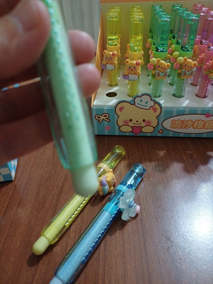 Renkli Capybara Temalı silgi - Görsel 3