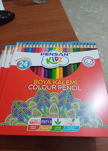 Pensan Kidz 24 Renk Boya Kalemi - Görsel 2