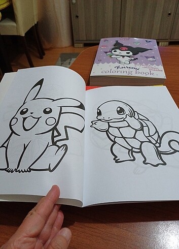  Pokemon boyama kitabı 