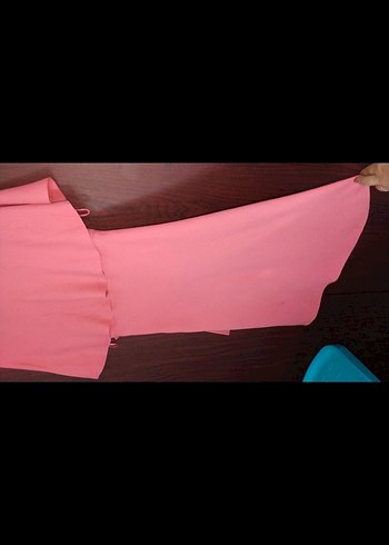 Pembe Valentino Elbise - Görsel 6