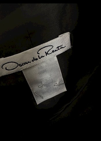 Oscar de la Renta Drapeli Midi Elbise - Görsel 4