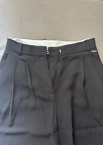 Hugo Boss Kadın Pilili Kumaş Pantolon - Görsel 2