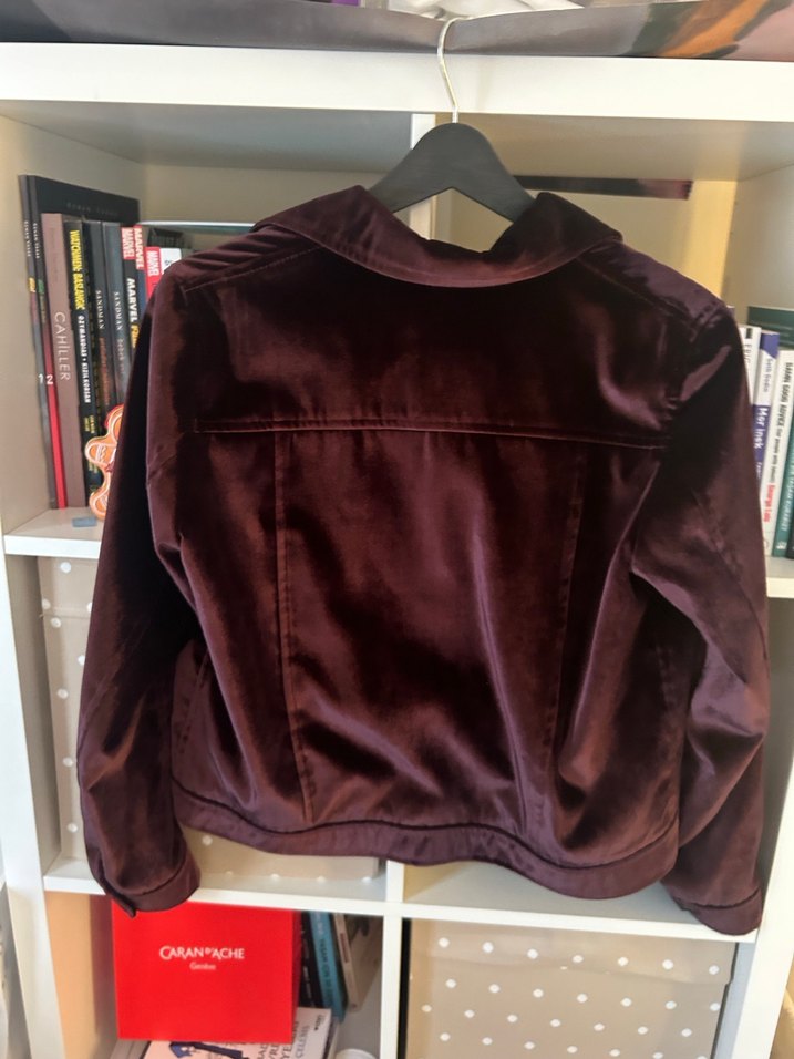 Beymen Club Bordo Süet Düğmeli Kadın Ceket - Görsel 5