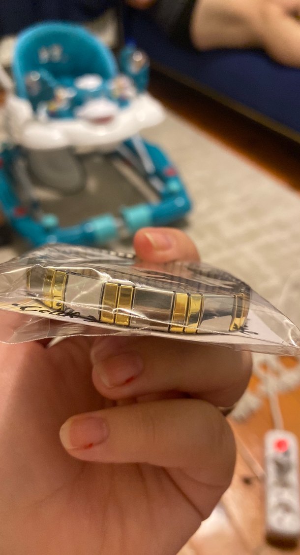 Gri Zincir Detaylı Kadın Bileklik - Görsel 3