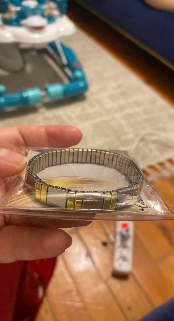 Gri Zincir Detaylı Kadın Bileklik - Görsel 2