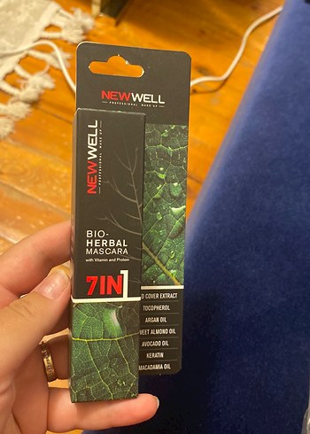 New Well 7in1 Bitkisel Maskara - Koyu Yeşil
