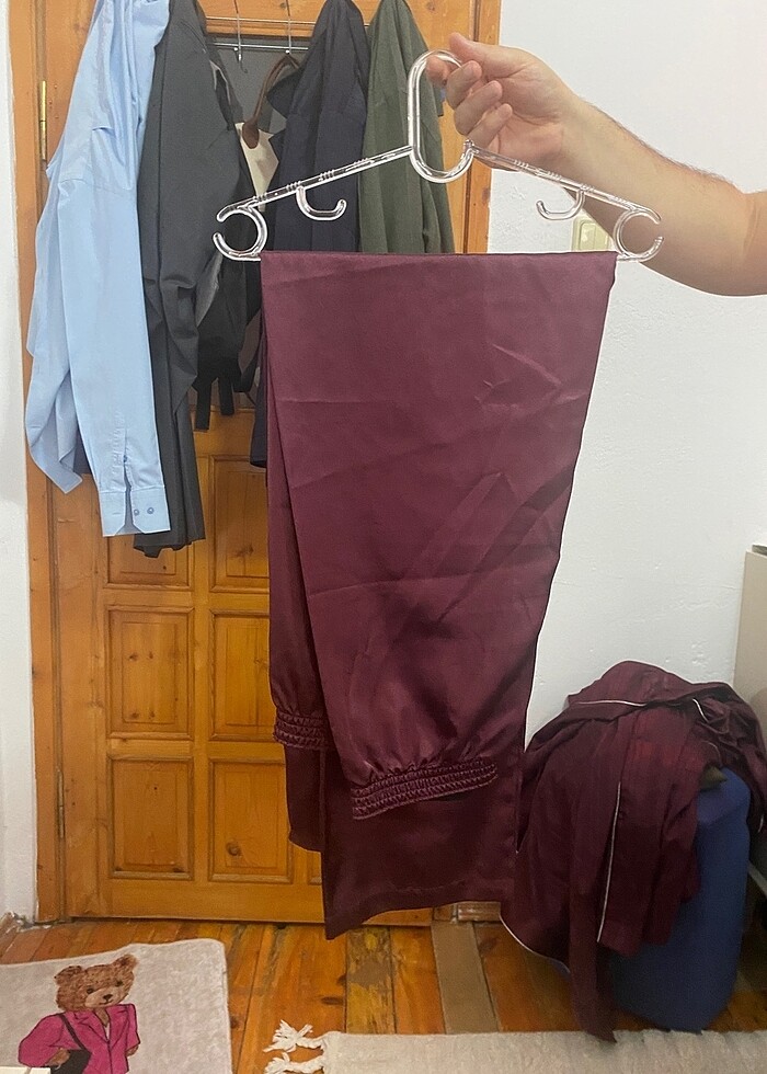 Pierre cardin saten erkek gecelik - Görsel 4