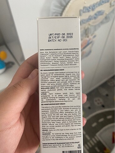Diğer Clinikid krem hiç açılmadı