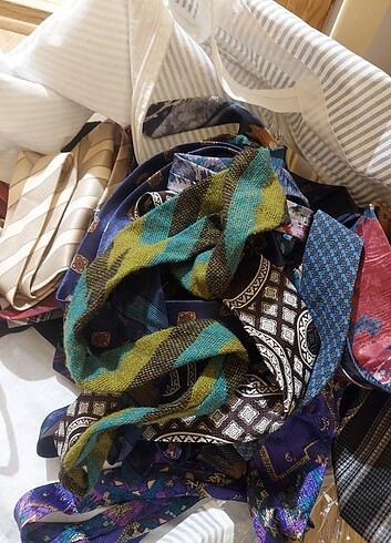 20 adet vintage kravat
