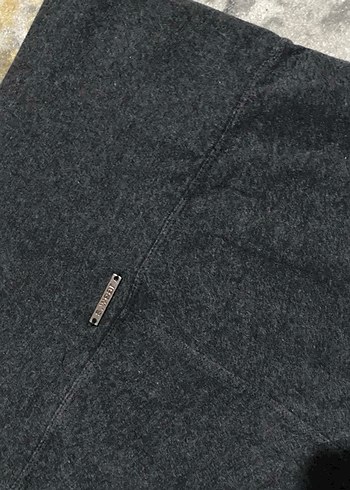 Gri Kadın Midi Spor Tayt - Görsel 3