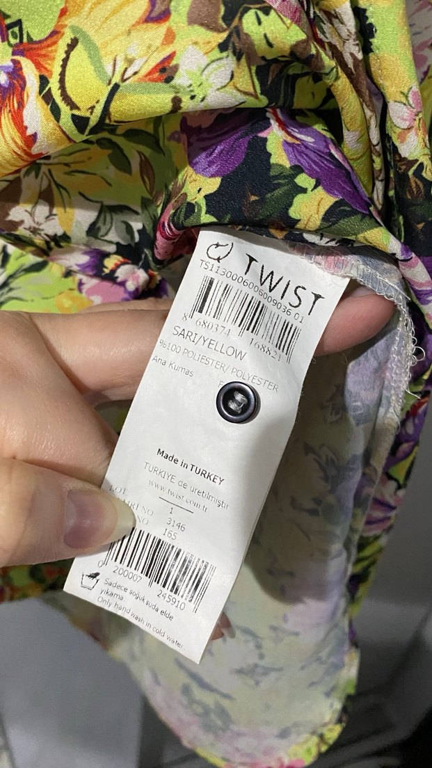 Çiçek Desenli Bohem Kadın Gömlek - Görsel 4