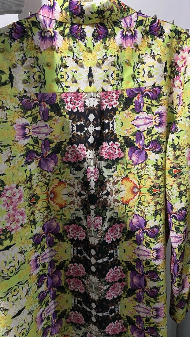 Çiçek Desenli Bohem Kadın Gömlek - Görsel 3