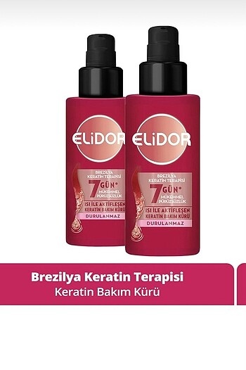 Elidor Brezilya keratin terapisi 90 ml