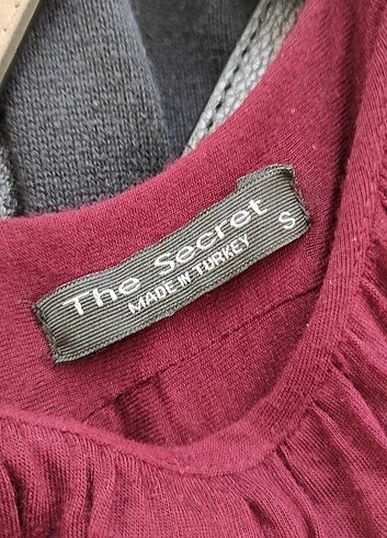s Beden bordo Renk The secret uzun bordo yazlık elbise