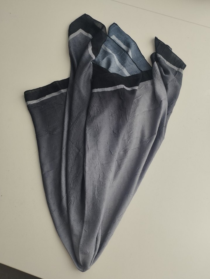 degrade bambu kraş eşarp - Görsel 3