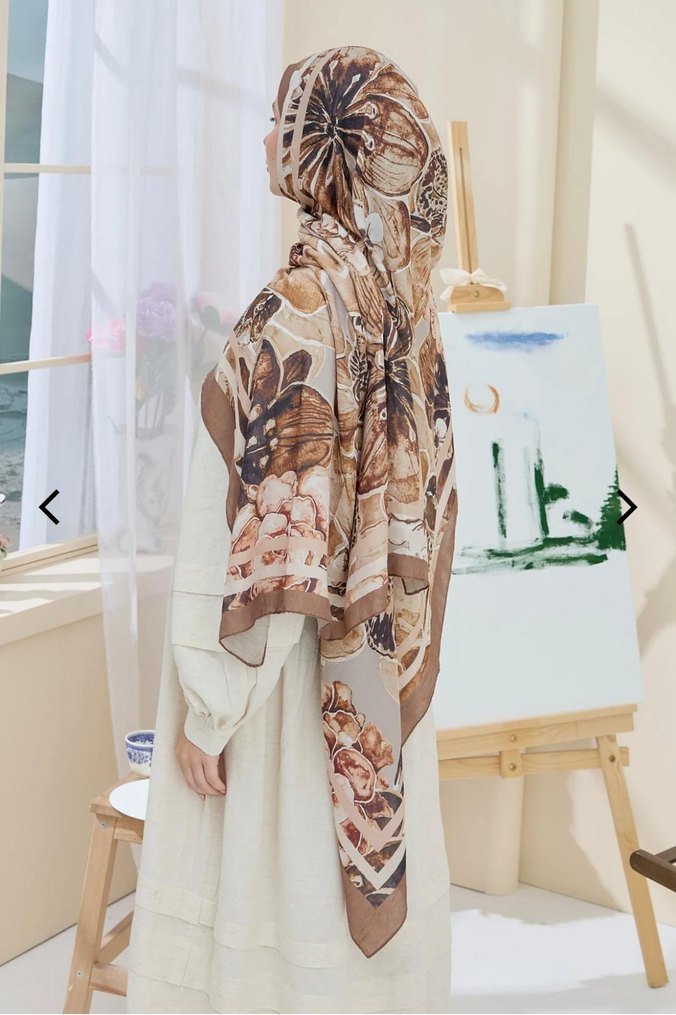 Gri Bohem Tarzı Kadın Şal - Görsel 4