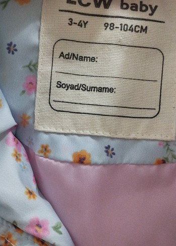 Çiçek Desenli Fermuarlı Kız Yeleği - Görsel 3