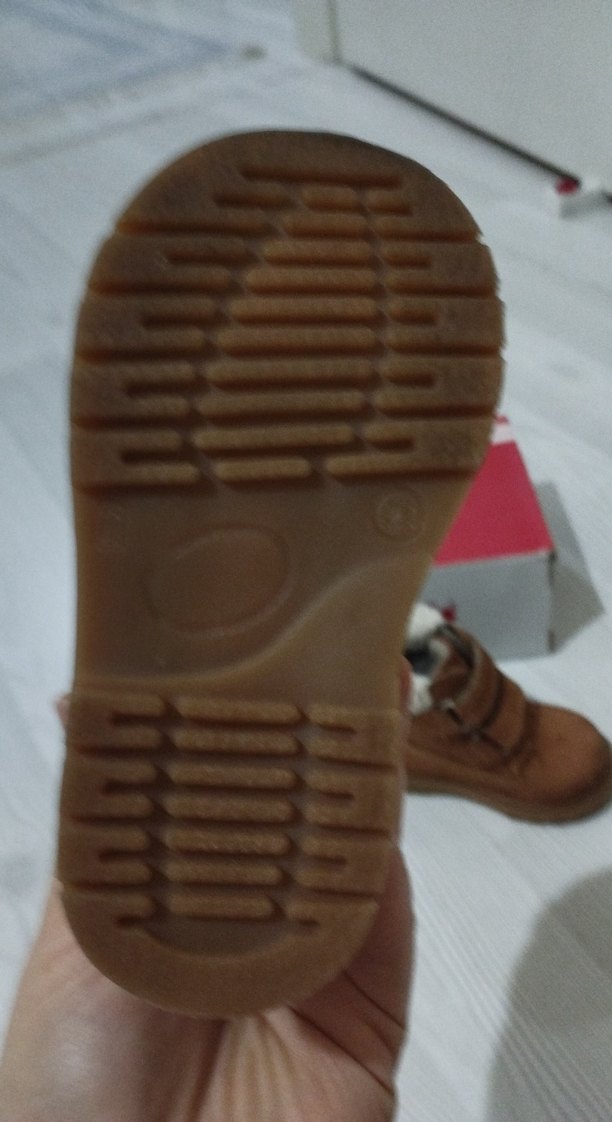 Kürklü Kahverengi Deri Erkek Çocuk Botu - Görsel 3