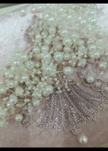 Beyaz Boncuklu Kadın El Zinciri - Görsel 2