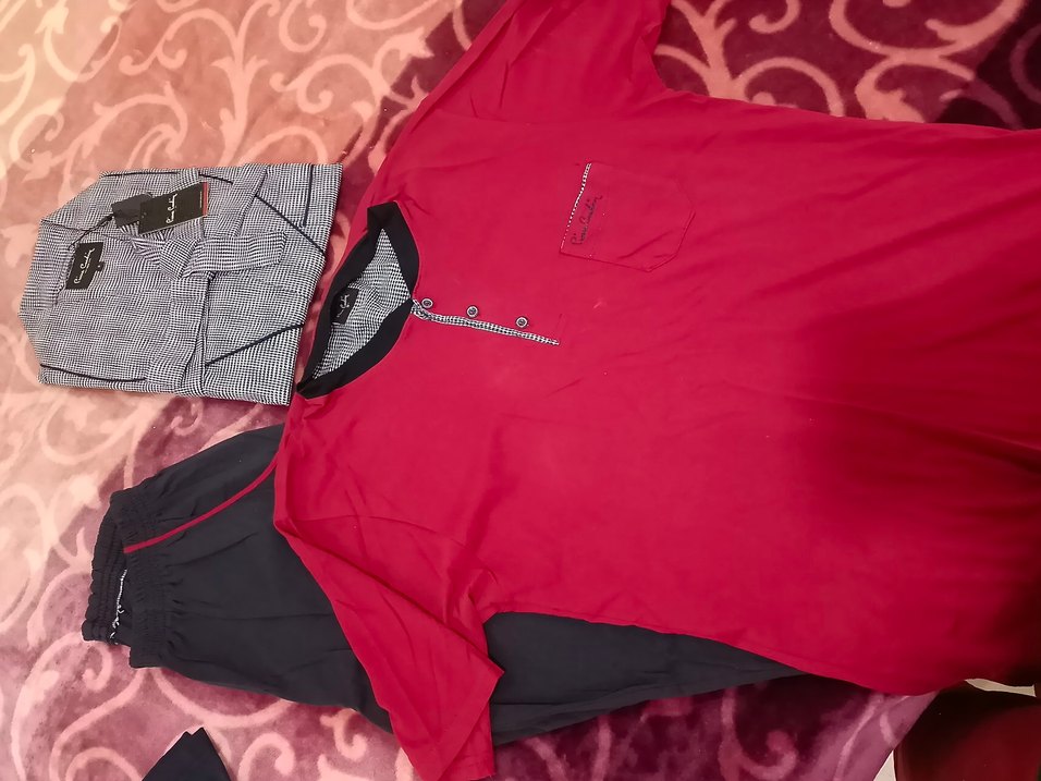 Gri Pierre Cardin Erkek Pijama Takımı - Görsel 4