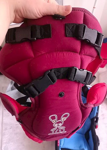 Bordo Bebek Taşıyıcı Kanguru - Görsel 4