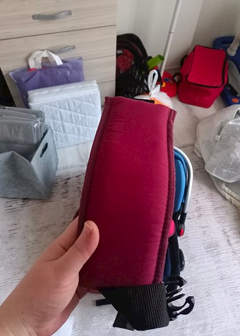 Bordo Bebek Taşıyıcı Kanguru - Görsel 2