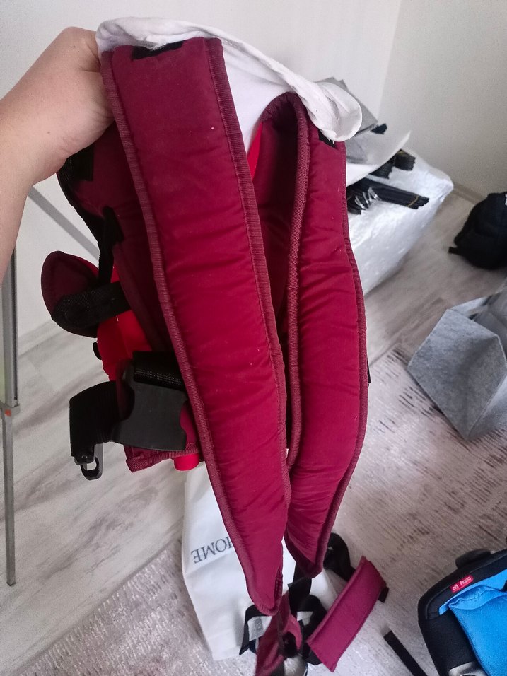 Bordo Bebek Taşıyıcı Kanguru - Görsel 5