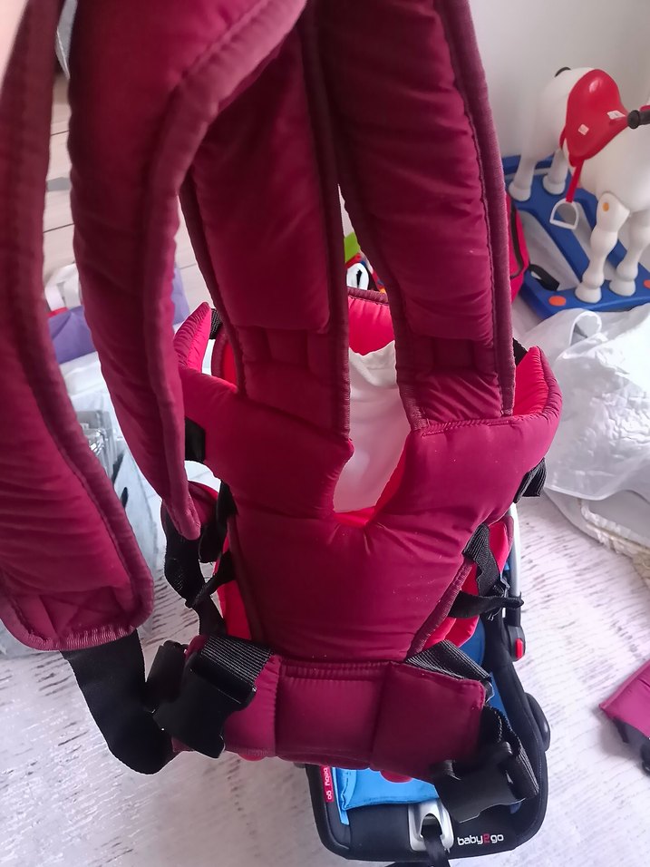 Bordo Bebek Taşıyıcı Kanguru - Görsel 3