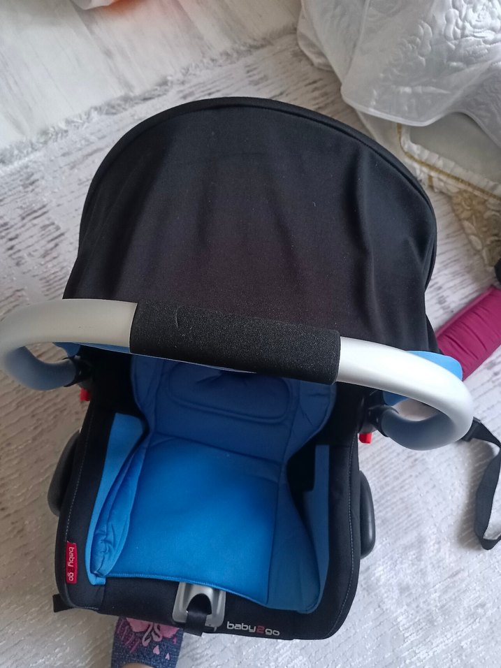 Mavi Bebek Oto Koltuğu - Görsel 2