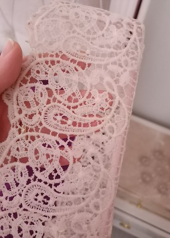 El Örgüsü Bohem Kare Dantel saklama kutusu - Görsel 5