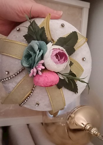 Vintage Bohem Tarzda Beyaz saklama kutusu düzenleyici - Görsel 2