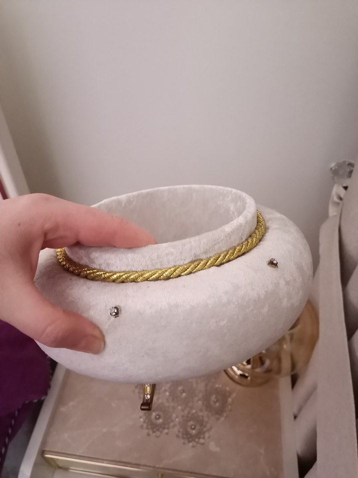 Vintage Bohem Tarzda Beyaz saklama kutusu düzenleyici - Görsel 5