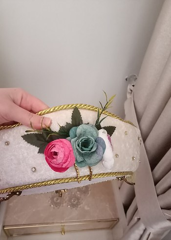 Beyaz Sepet ve Saklama Çantası - Görsel 2